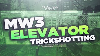 I HIT A DOUBLE WALLBANG MW3 Elevator Trickshotting w 8 Shots FT THE NEWGEN [upl. by Nagaek]