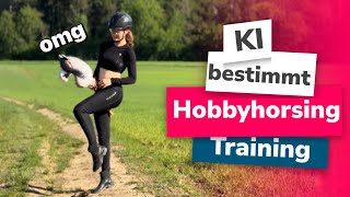 KÜNSTLICHE INTELLIGENZ bestimmt mein HOBBYHORSINGTRAINING 🤯  hobbyhorsingde [upl. by Proulx152]