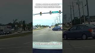 Idiot in Nissan Versa tries to pull an insurance scam  Idiots In Cars [upl. by Anitsuga]