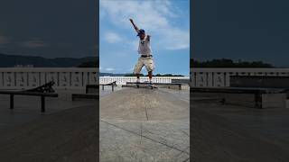 360 powerslide no calombo do skatepark [upl. by Cam]