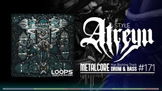 Metalcore Backing Track  Drum And Bass  Atreyu Style  175 bpm Jam in C Minor [upl. by Eilrahc]