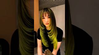 Light Hair Colour 🥵Beautiful Long Hair 🥵 status shortsyoutube weddinghair [upl. by Eciralc]