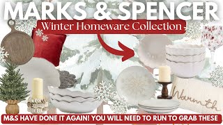 Marks amp Spencer NEW Cosy Winter Homeware Interior Finds ❄️ Designer Dupes ❄️ Christmas Home Review [upl. by Joanie]