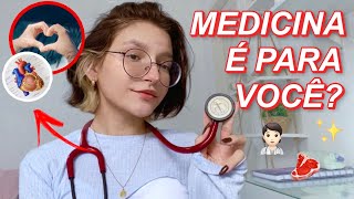 COMO SABER SE MEDICINA É PARA VOCÊ 🧑🏻‍⚕️🩺✨ [upl. by Yessac]