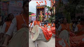 Khairatabad Ganesh 2024  Maharashtra Puneri Dhol Tasha Performance khairatabadganesh2024 [upl. by Jaenicke]