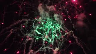 INSIDE THE FIREWORKS WITH DRONE [upl. by Ytsirhk]