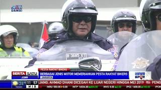 Pesta Rakyat Bikers Ajang Silahturahmi Terbesar Pecinta Motor Tanah Air [upl. by Aehsal]