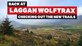 At Laggan Wolftrtax checking out the new trails [upl. by Jumbala686]