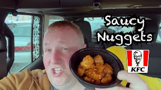 KFC  Saucy 🥵 Nuggets 🐔 Sticky Chicky FREE FAST FOOD [upl. by Ameen]