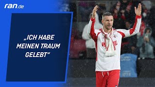 Gänsehaut Podolskis emotionale letzte Worte an die Fans [upl. by Prober]