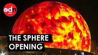 Inside Mindblowing Las Vegas Sphere Venue with Stunning Spectacle [upl. by Zippora89]