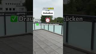 Balkon optimal ausrichten Die beste Himmelsrichtung für Sonne und Komfort ☀️🧭 Faktencheck [upl. by Masterson5]