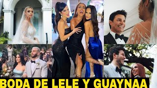 Famosos QUE ASISTIERON a la Boda De Lele Pons y Guaynaa [upl. by Hnim]