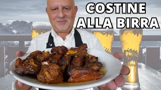 Costine di Maiale al Forno alla Birra – Tenere e Succose [upl. by Eidda565]