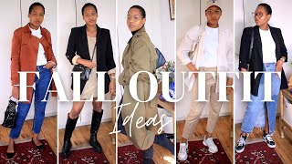 7 Fall Outfit Ideas  Comfy  casual Capsule wardrobe [upl. by Claribel448]