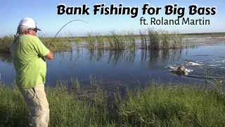 How to Catch Bigger Fish when Bank Fishing  Roland Martin [upl. by Eilama677]