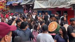 Bisket jatra  2081  Kathmandu  Beena Thapa Magar [upl. by Lydnek]