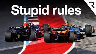 How stupid F1 rules ruined brilliant Verstappen Norris battle [upl. by Sidra]