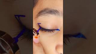 Most Creative Eyeliner Looks shortseyelinermakeupbeauty [upl. by Swanhildas]