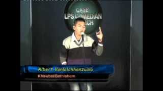 LPS Comedian Search 2013 Rd 1  Albert Vanlalchhanzuala [upl. by Vocaay]