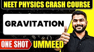 GRAVITATION in 1 Shot All Concepts Tricks amp PYQs  NEET Crash Course  Ummeed [upl. by Mikahs998]