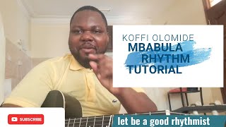 Koffi olomide Mbabula rhythm tutorial with Ngoy kabangwa [upl. by Einram]