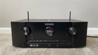 How to Factory Reset Marantz SR5012 72 4K Ultra HD Bluetooth WiFi Home Theater Surround Receiver [upl. by Zoi]