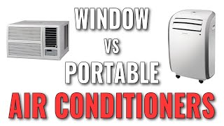 Energy Consumption Tested amp Compared  Window vs Portable Air Conditioners [upl. by Andriana]