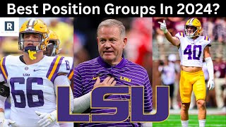 LSU Football Position Group Rankings  LSU Football 2024 [upl. by Eilata]