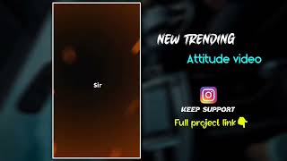 Rowdyism trending video editing alightmotion ಕನ್ನಡದಲ್ಲಿ ❤️🙏🏻nagubeatkannada videoediting [upl. by Anigue]