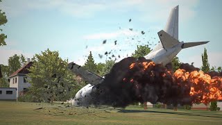 Lithuania Plane Crash Swiftair Cargo B737 Vilnius Airport DHL QY5960 Detailed Animation Video [upl. by Doane]