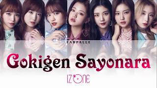 IZONE 아이즈원アイズワン  Gokigen Sayonara ご機嫌サヨナラ Color coded KanRomEng Lyrics [upl. by Wendelin]