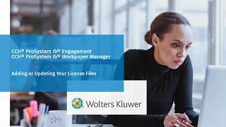 CCH® ProSystem fx® Engagement  Workpaper Manager Updating Your Permission Key Files [upl. by Isla]