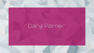 Daryl Palmer  appearance [upl. by Ettennod]