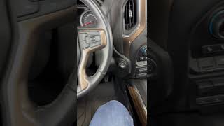 2019  2022 Chevy Silverado NO REMOTE DETECTED  How To Start Chevrolet With Dead Key Fob Battery [upl. by Lampert]