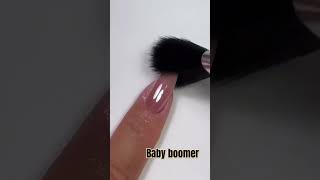 Baby boomer 💅 nails uñas nailart naildecoration nsync byebyebye newvideo [upl. by Ecineg]