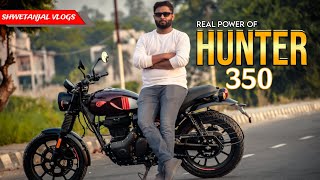 Royal Enfield Hunter 350  New Dapper Orange Colour 2024 royalenfield [upl. by Tranquada952]