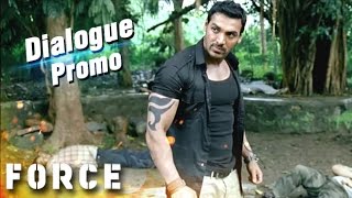 John Abraham Flaunts Biceps  Force Dialogue Promo [upl. by Ardeha]