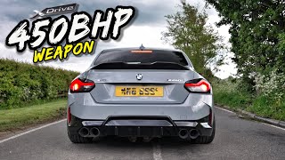 THE UKS FIRST TUNED BMW M240I X DRIVE 450BHP THE M2 KILLER [upl. by Aihtnyc617]