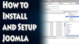 Joomla Tutorial How To Install Joomla [upl. by Akimahc]