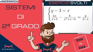 Sistemi di Secondo Grado  Esercizi [upl. by Newbold]