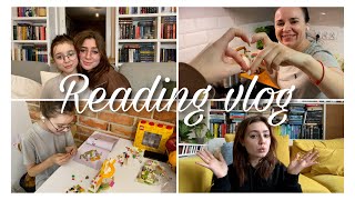 Audiobooki tańce świetna fantastyka i duużo jedzenia 🥙📚 READING VLOG 📖 [upl. by Nedarb]