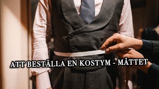 Att beställa en kostym  MÅTTET [upl. by Yesdnil]