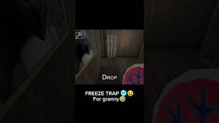 Freeze trap🥶🤣 granny1 youtubeshorts shortsvideo [upl. by Cristina]