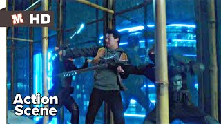 Shang Chi Hindi Bambu Fight Scene [upl. by Portia]