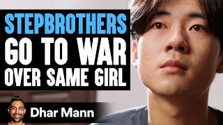 Stepbrothers GO TO WAR Over SAME GIRL Ft Julianne Hough  Dhar Mann Studios [upl. by Inanaup]