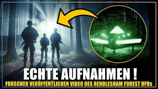 EILMELDUNG  Forscher veröffentlichen erstmals Video des Rendlesham Forest UFOs [upl. by Ahseina]