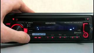 Видеообзор автомагнитолы Kenwood KDCBT31U [upl. by Nilrev]