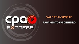 Vale transporte  Pagamento em dinheiro [upl. by Matless]