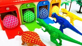 🔴Dinosaurus Jurassic World Dominion Trex Triceratops Siren Head Crocodile Iguana dan Ikan Emas [upl. by Fernande]